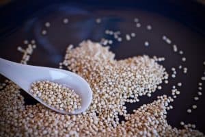 quinoa, cereal, food